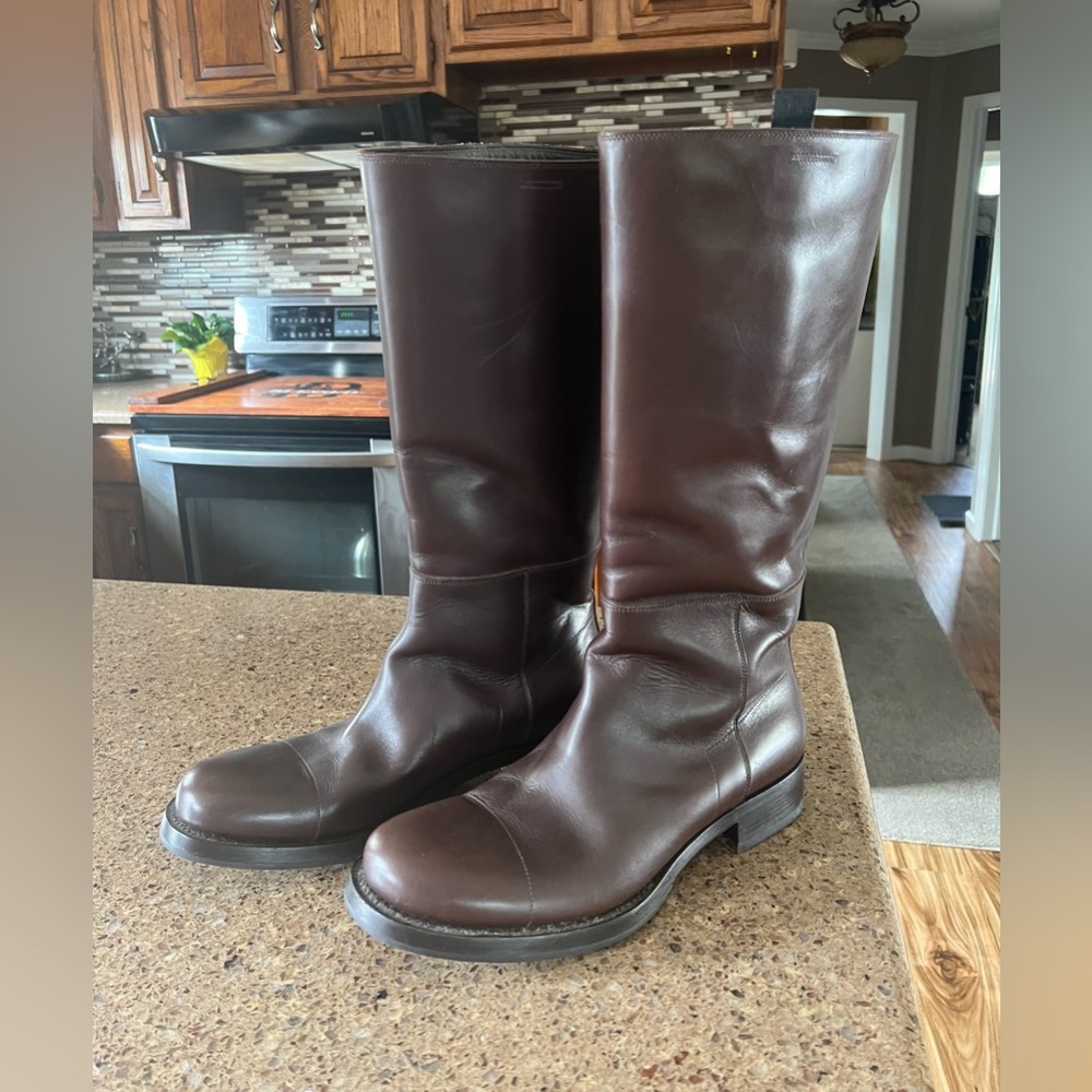 Vintage Chocolate brown Prada men’s boots